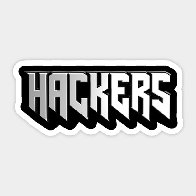 Hacker Sticker by nikovega21